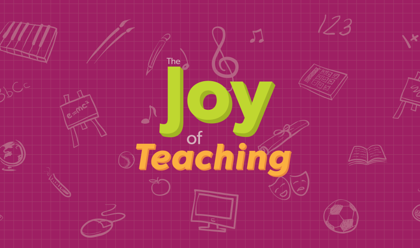 Substitute Teachers Conference Joy of Teaching Graphic