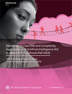 The cover of a pulse survey dealing with classroom aggression